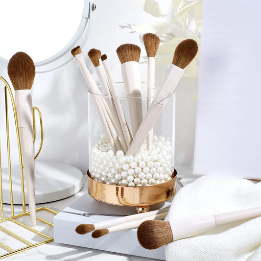 Makeup Brush Set - 14Pcs Synthetic Hair Foundation Eyeshadow Powder Contour Professional Beauty Tool