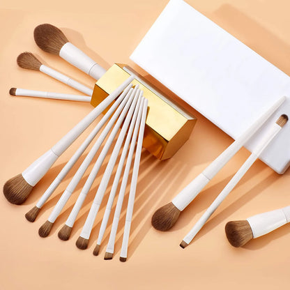 Makeup Brush Set - 14Pcs Synthetic Hair Foundation Eyeshadow Powder Contour Professional Beauty Tool