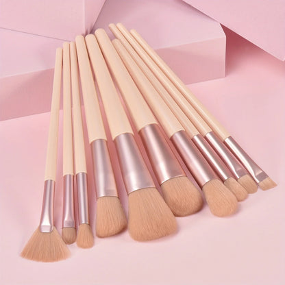makeup brush set, including foundation, contouring, eyeshadow, eyeliner, eyebrow brush and other makeup tools