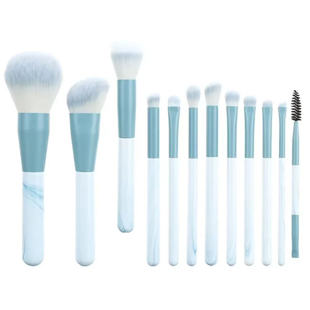 12 Professional Makeup Brush Soft Portable Makeup Brush Foundation Blush Powder Eyeshadow Concealer Blend Makeup Tools