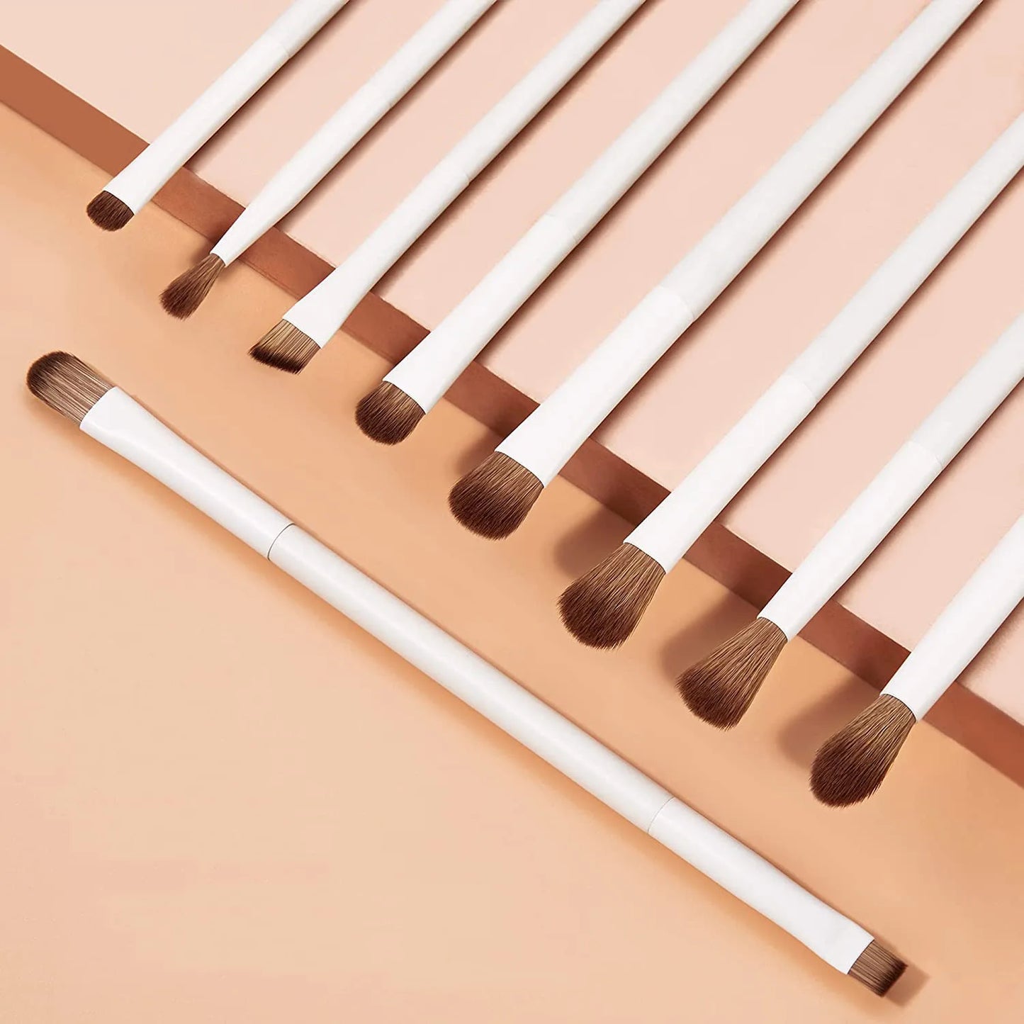 Makeup Brush Set - 14Pcs Synthetic Hair Foundation Eyeshadow Powder Contour Professional Beauty Tool