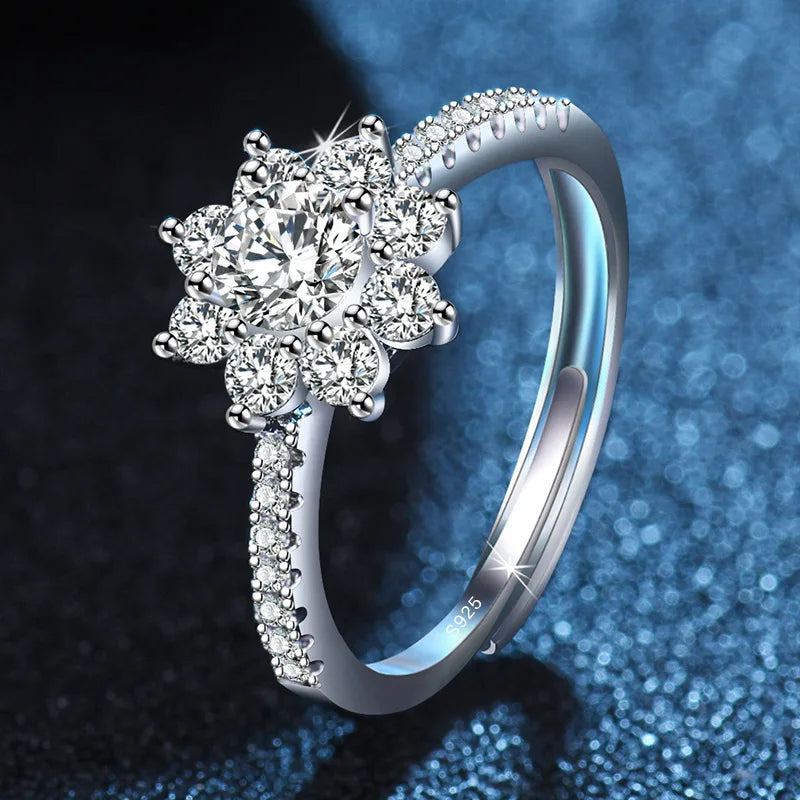 925 Sterling Sliver Rings Shining Classics Zircon for Women Wedding Engagement Jewelry Fashion Luxury Gift High Quality R36415